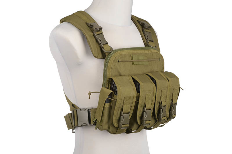 Commander Chest Rig Tactical Vest - Olive Drab - Softarms.store