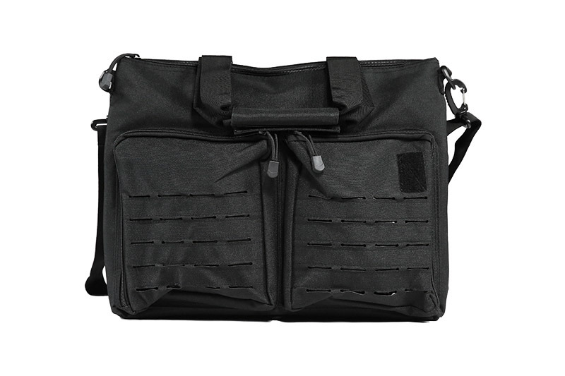 Laser-Cut tactical bag – black – Softarms.store