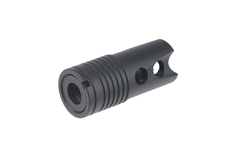 Steel Flash Hider for AK Replicas – Black – Softarms.store